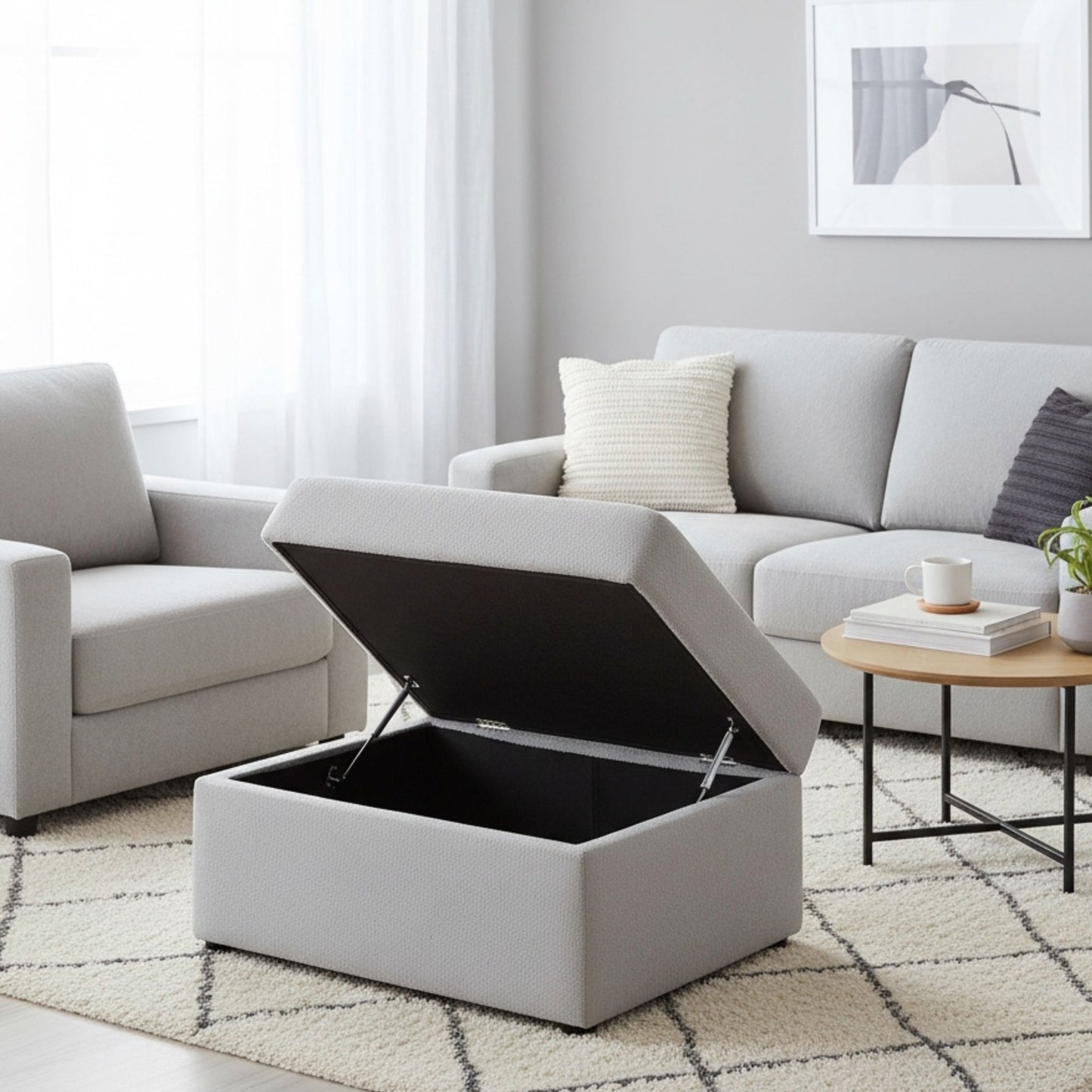 Chauncy - Storage Ottoman