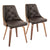 Dark Brown / 2 Pieces