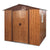 Light Brown / 72.44"W x 63.78"D x 72.44"H