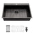 Black / 30"W x 22"D x 9"H