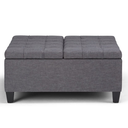 Harrison - Upholstered Coffee Table Storage Ottoman