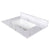 White / 31.02"W x 22.01"D x 0.71"H
