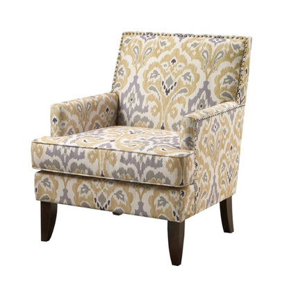 Colton - Track Arm Club Chair With Nailhead Trim