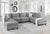 Gray / 8 Piece Sectional