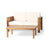Beige / 2 Pc. Sofa, Table