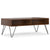 Dark Brown / 24"W x 48"D x 18"H