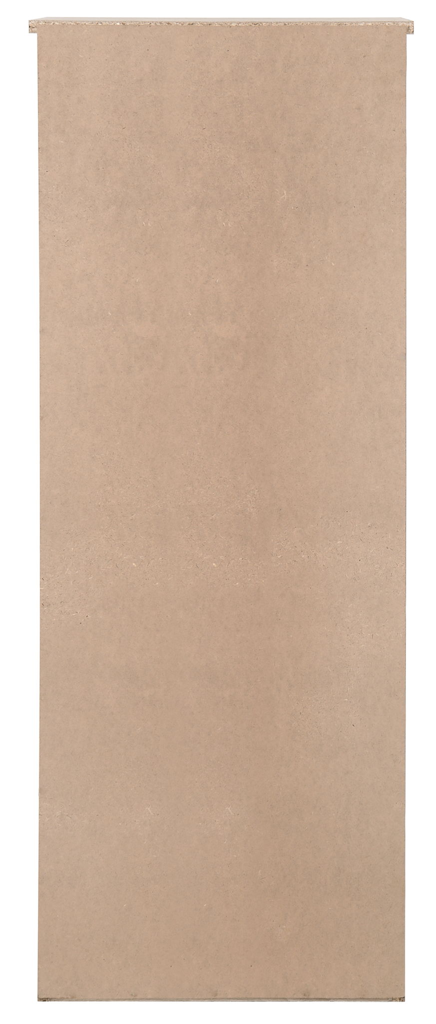 The Boston - Lingerie Chest stands tall and sleek with a plain brown finish, presented unadorned against a clean white background.