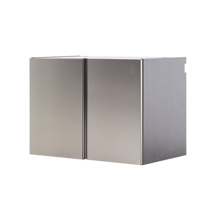 Nova Series - Wood Base Door Wall Mounted Garage Cabinet Soft Closing Water Resistant - Dark Gray