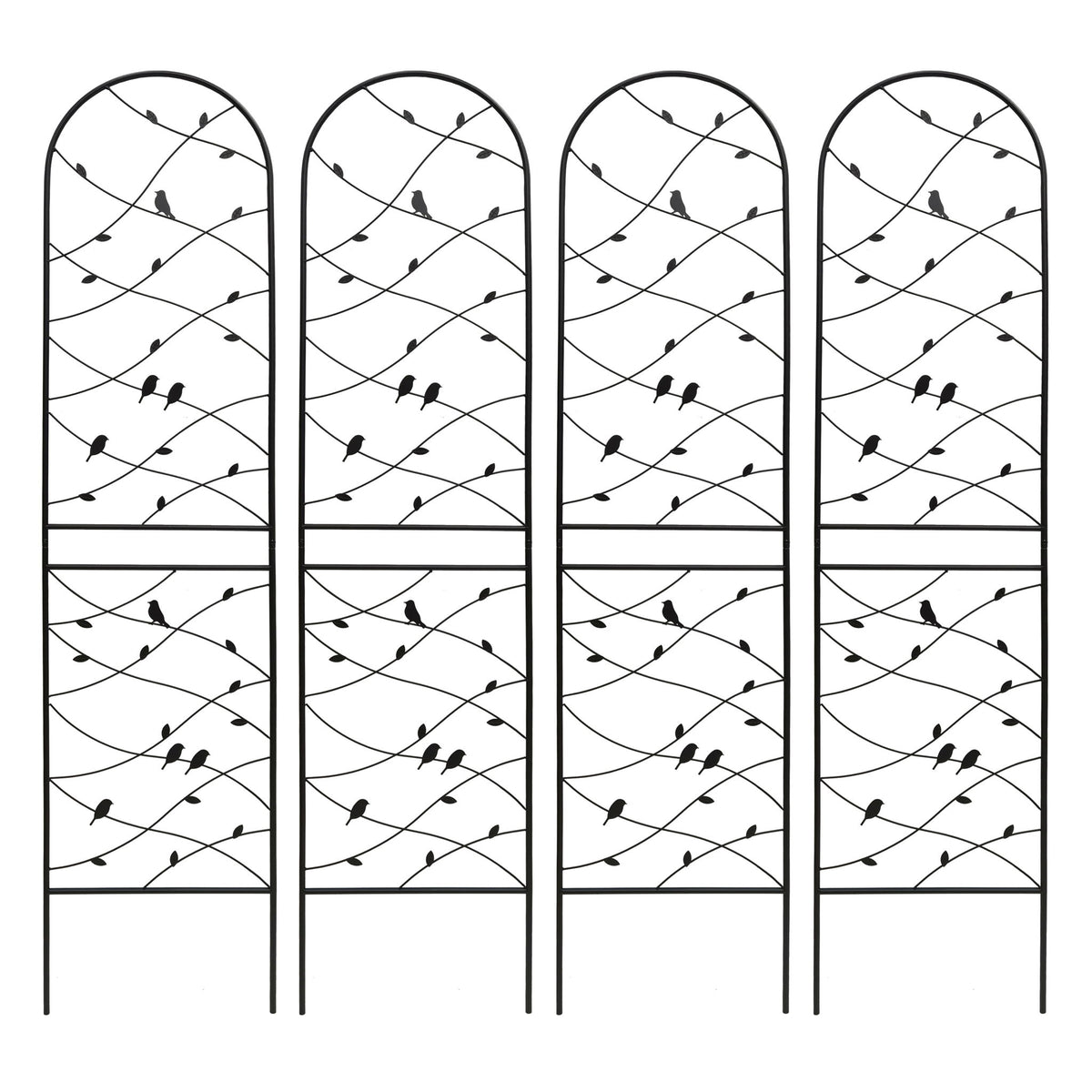 Garden Rustproof Trellis For Climbing Plants