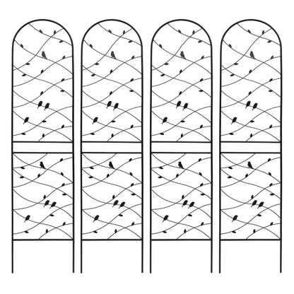 Garden Rustproof Trellis For Climbing Plants