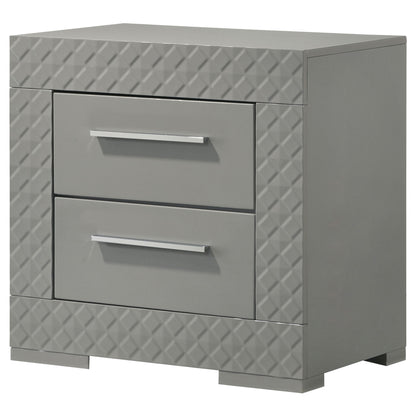 Pierce - 2 Drawer Nightstand, Bedside Table