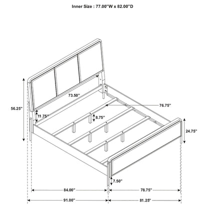 Benson - Panel Bed
