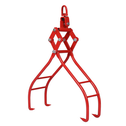 Heavy-Duty 4 Claw Timber Log Lifting Tongs Grabber