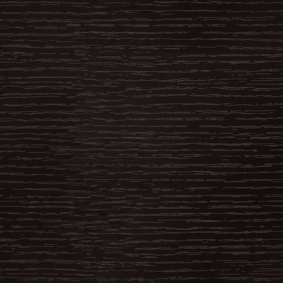 The Shoe / Storage Cabinet With Two Doors Five Shelves features a dark brown wood texture with horizontal, uneven lines resembling natural wood grain. Its smooth surface has subtle variations in color and line thickness for a realistic look.