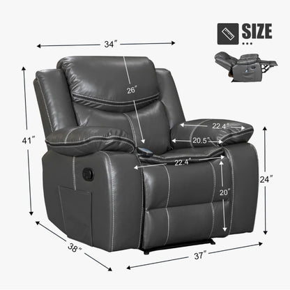 Recliner Chair With Vibration And Heating