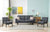 Dark Gray / 3 Pc. Sofa, 2 Chairs