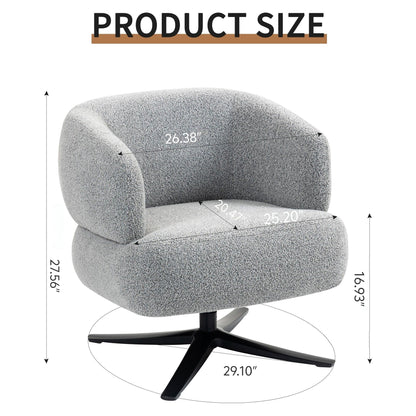 Cuddle Style Leisure Swivel Sofa Chair