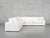 5-Seat Modular Corner Sectional - Natural White / Classic / Corner Left