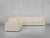 5-Seat Modular Corner Sectional - Sand Beige / Classic / Corner Left