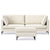 Beige / 38"W x 90"D x 34"H