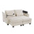 Beige / 63"W x 53.9"D x 31.5"H