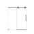 Black / 60"W x 2.75"D x 72"H