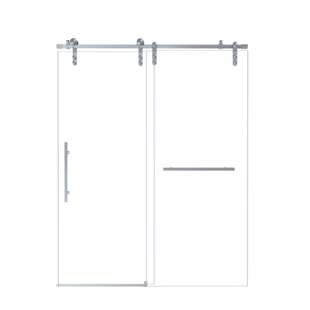 Frameless Sliding Bathtub Door With Frame