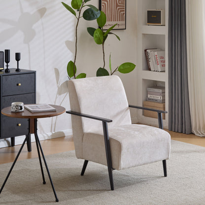 Modern Lounge Chair With Polyester Upholstery