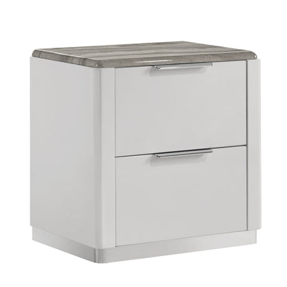 Jazz - 2 Drawer Nightstand - White