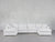 6-Seat Modular Double Chaise Sectional - Heather Grey / Classic