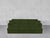 6-Seat Modular Daybed - Olive Green / Classic