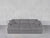 6-Seat Modular Daybed - Graphite Grey / Classic