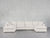6-Seat Modular Double Chaise Sectional - Oatmeal Beige / Classic