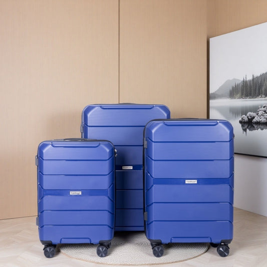 Hardshell Suitcase Spinner Wheels Lightweight Durable Suitcase With Tsa Lock, 3 Piece Set
