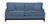 Burton Navy (Q6588): casual woven solid / 81" sofa