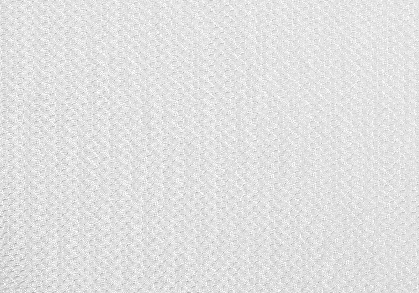 Close-up of the Office Chair's white upholstery, featuring a textured surface with a subtle, uniform grid of small circular patterns, adding both style and comfort to this adjustable height, swivel ergonomic chair.
