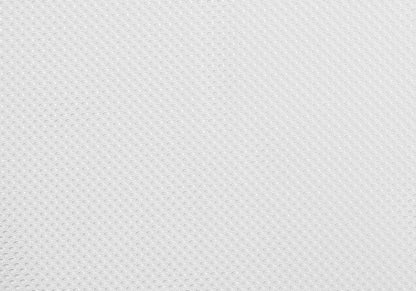 Close-up of the Office Chair's white upholstery, featuring a textured surface with a subtle, uniform grid of small circular patterns, adding both style and comfort to this adjustable height, swivel ergonomic chair.