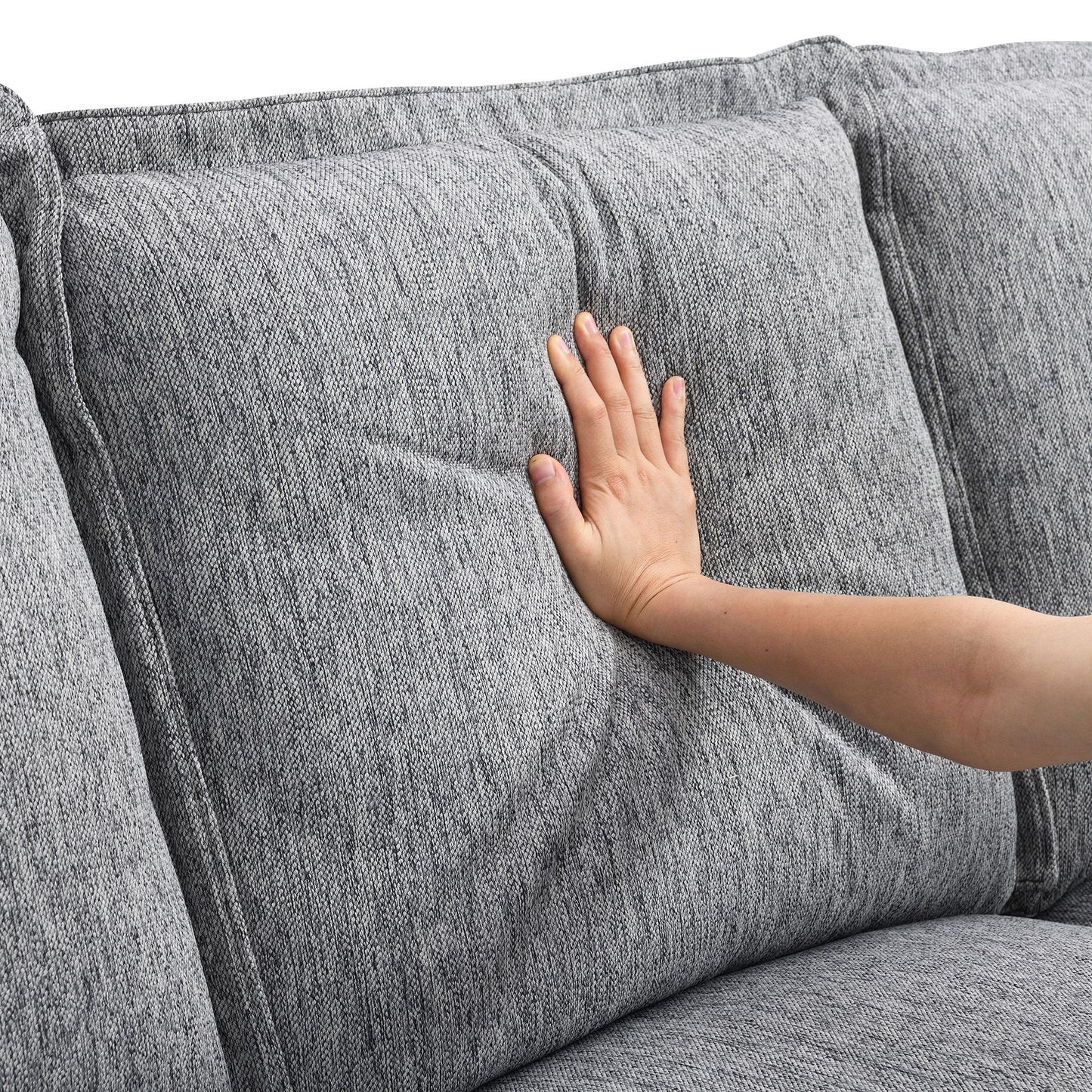 Power Recline Sectional - Gray