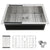 Gray / 30"W x 22"D x 10"H