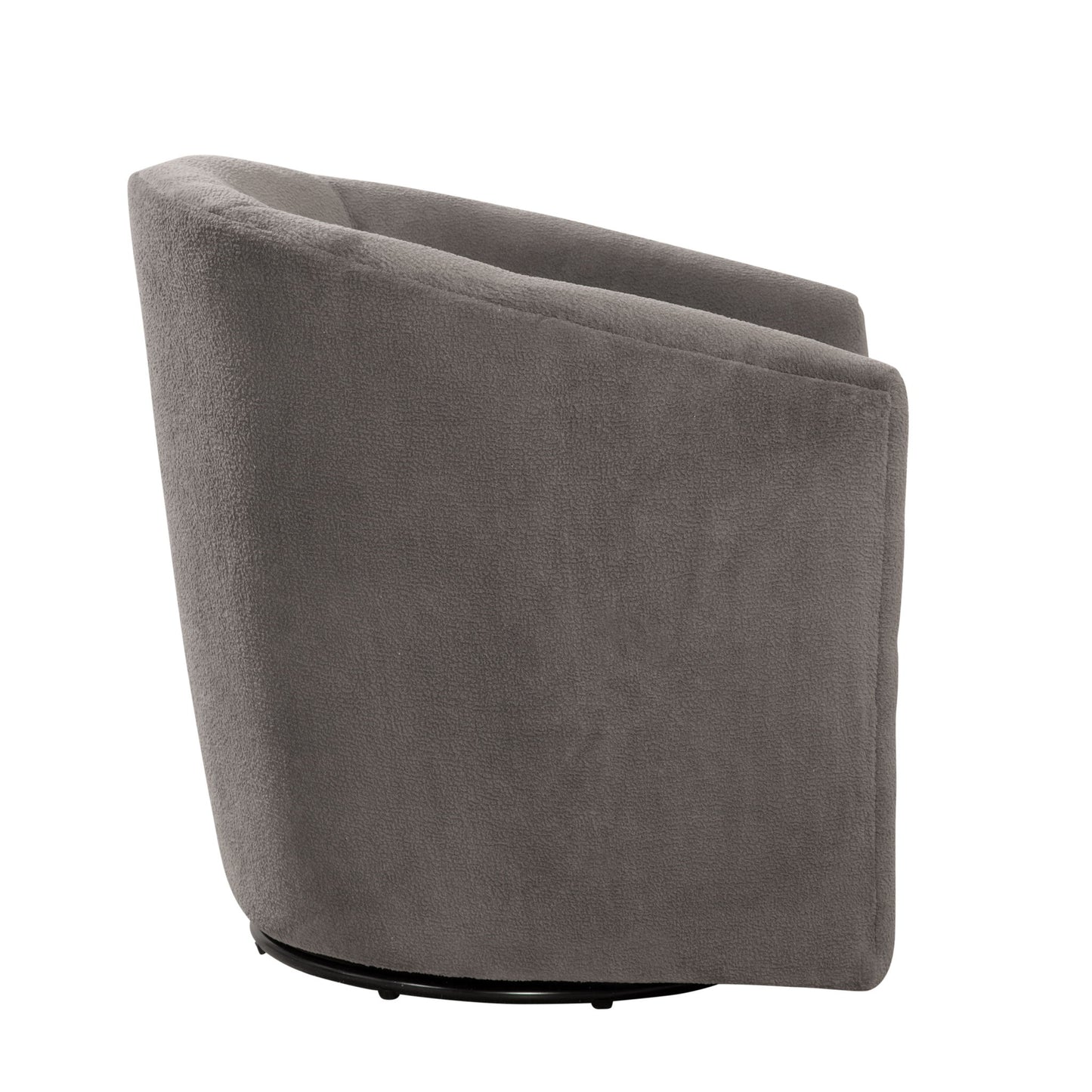 Oaklynn - Barrel Style Swivel Accent Chair