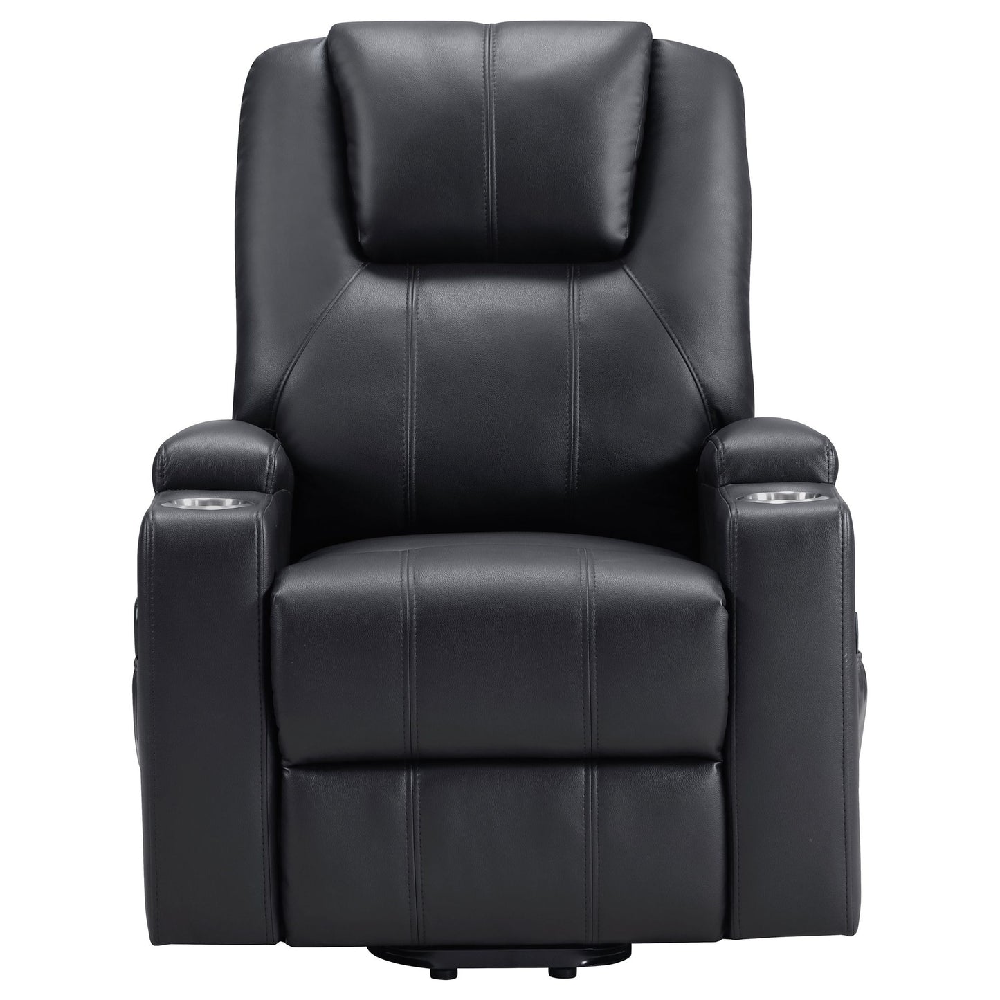 Macklin - Power Lift Massage Recliner With Heat And Dual Cupholders