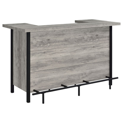 Menimen - Freestanding Bar Unit - Gray