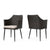 Dark Brown / 2 Pieces