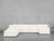 7-Seat Modular Chaise Corner Lounger Sectional - Ivory White / Classic