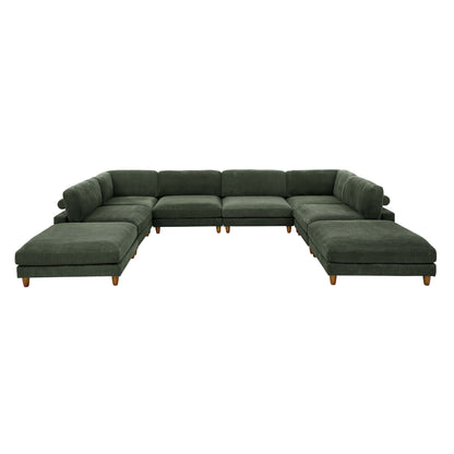Modern Modular Sectional With Adjustable Back Support