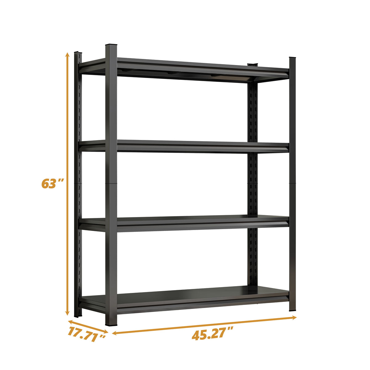 Tall Storage Shelf, Adjustable Height Storage Rack