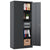 Black / 35.98"W x 17.99"D x 71.97"H