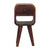 Dark Brown / 7.87"W x 7.9"D x 15.7"H