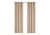 Light Brown / 54"D x 84"H