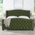Green / Fabric / King